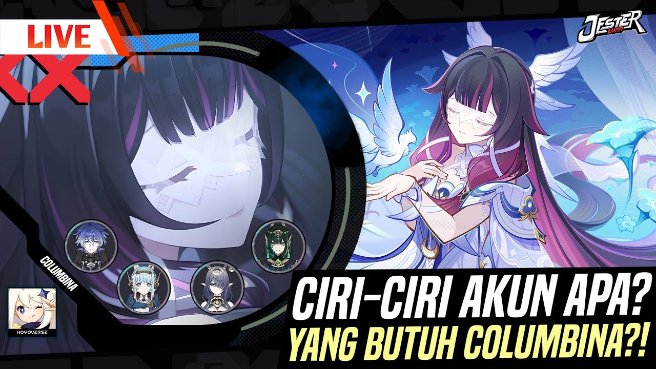 🔴CIRI-CIRI AKUN YANG BUTUH COLUMBINA?! + BAHAS ARTEFAK BARU Ep.1901 | Genshin Impact Indonesia