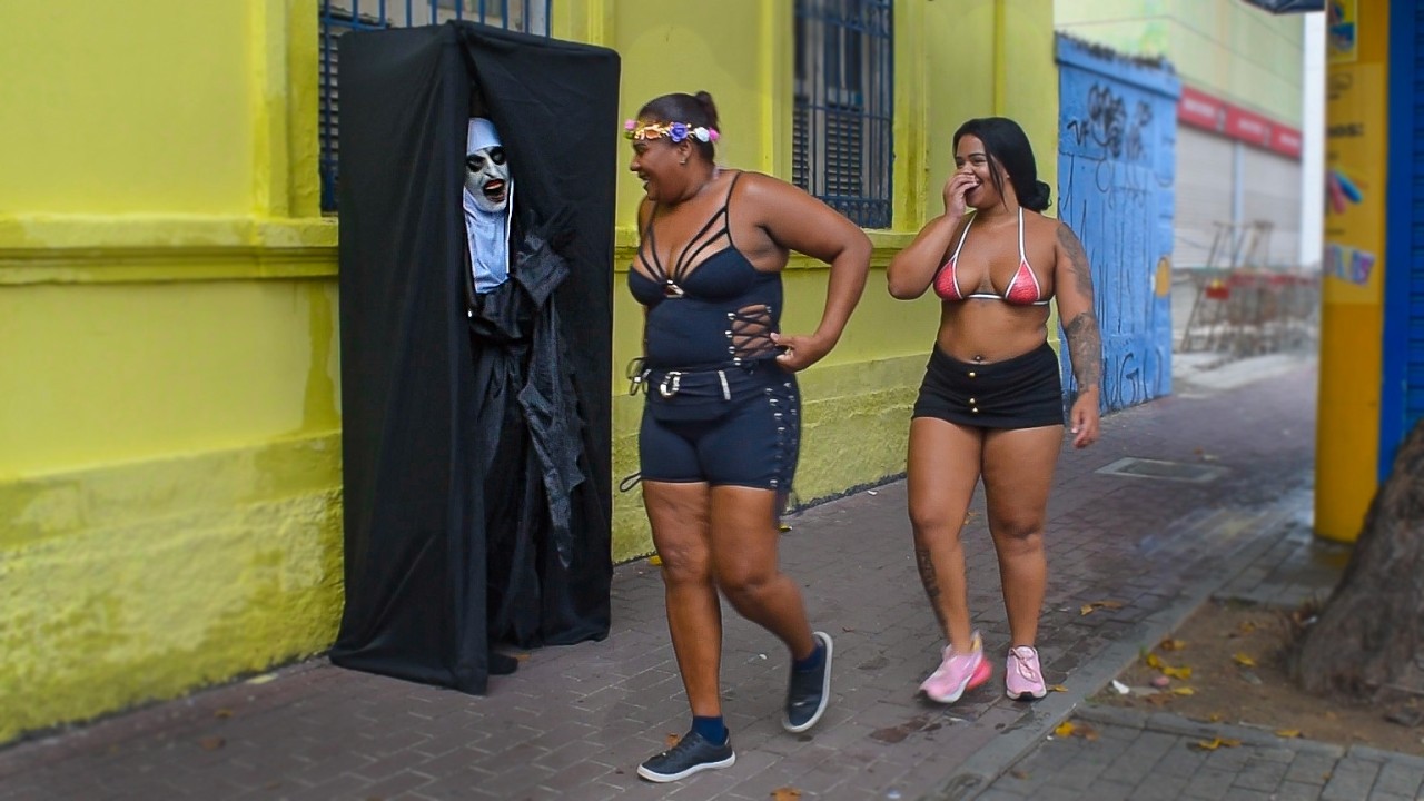 PEGADINHA A FREIRA - The num Prank