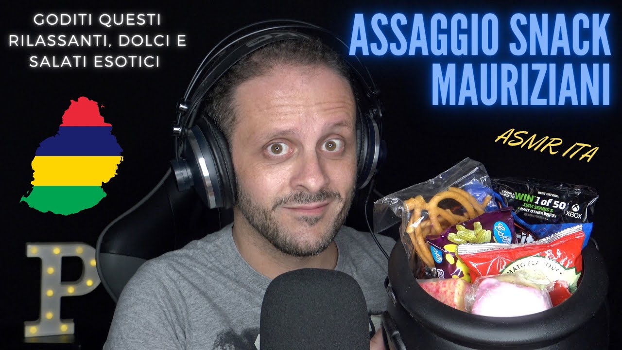 ASMR ITA | RILASSATI mentre assaggio snack e dolci Mauriziani | Mukbang & Eating Sounds 🍫🍩🇲🇺