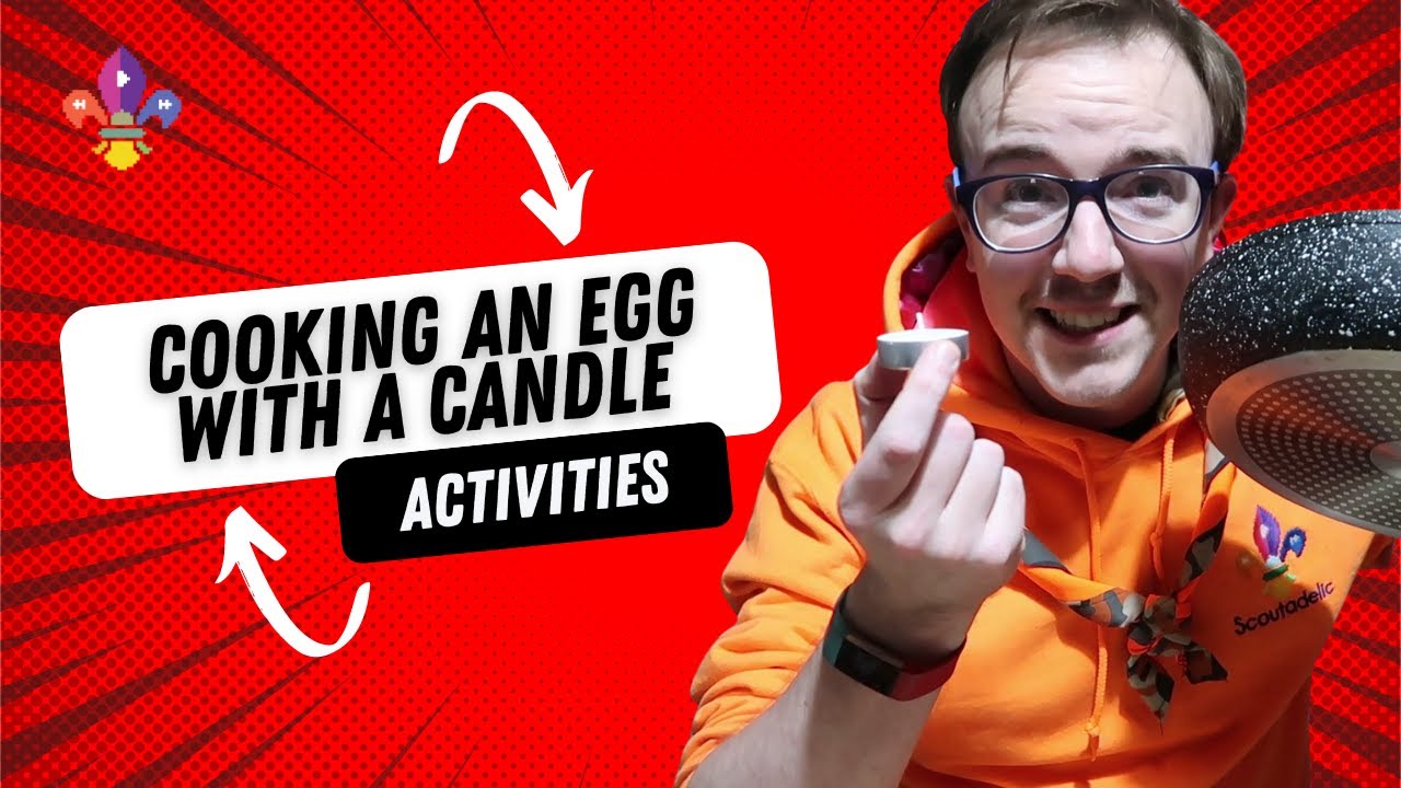 HOW2 Cook an Egg (with a Candle) | SCOUTADELIC