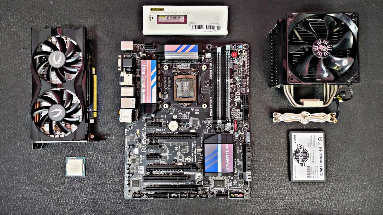 I7 4770k + GTX 1660 Gaming PC Build Guide
