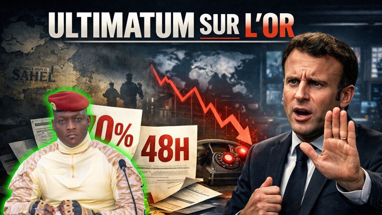 Ibrahim Traoré face à 70 % des ressources en or : 48 heures pour décider du sort du pays !
