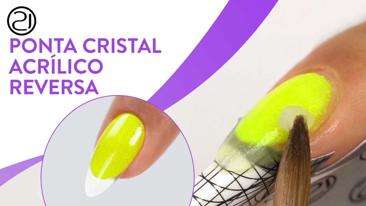 Ponta Cristal - Acrílico Reversa