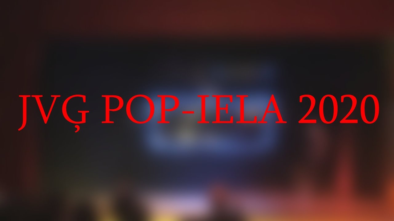 JVĢ Pop-iela 2020