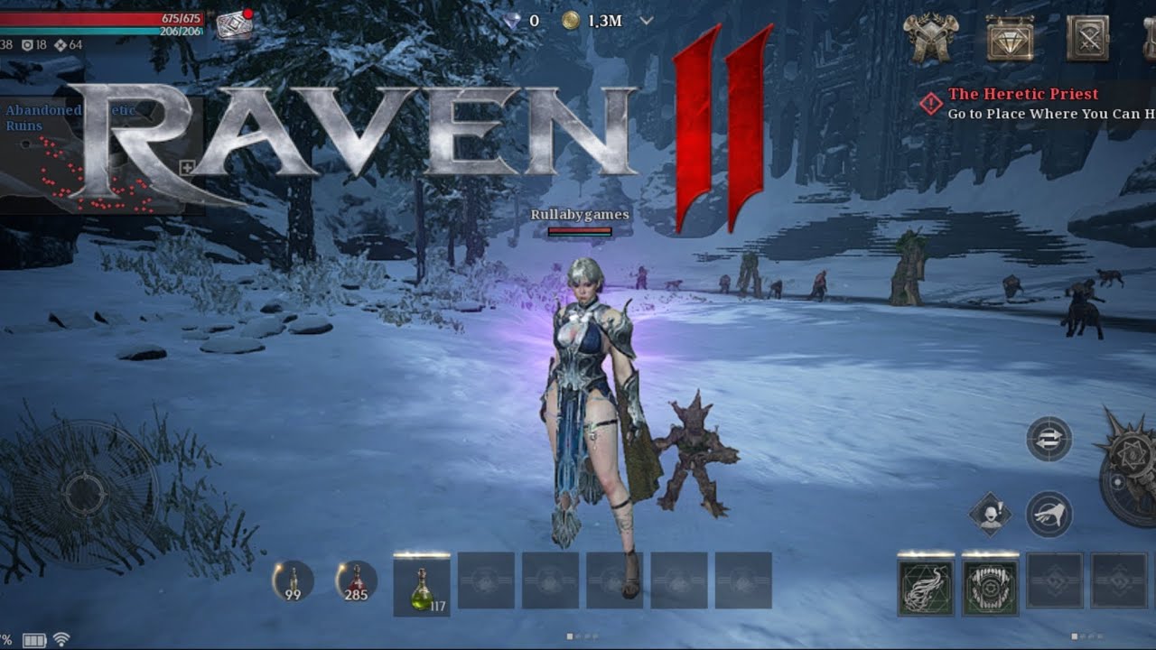 RAVEN2 - Gameplay Part 1 - Global Launch MMORPG