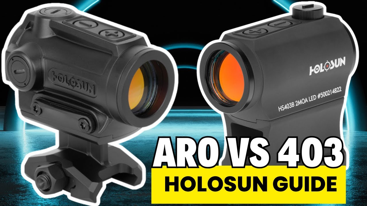 Holosun ARO vs 403: Say Goodbye to the 403 & Meet The New ARO Red Dots