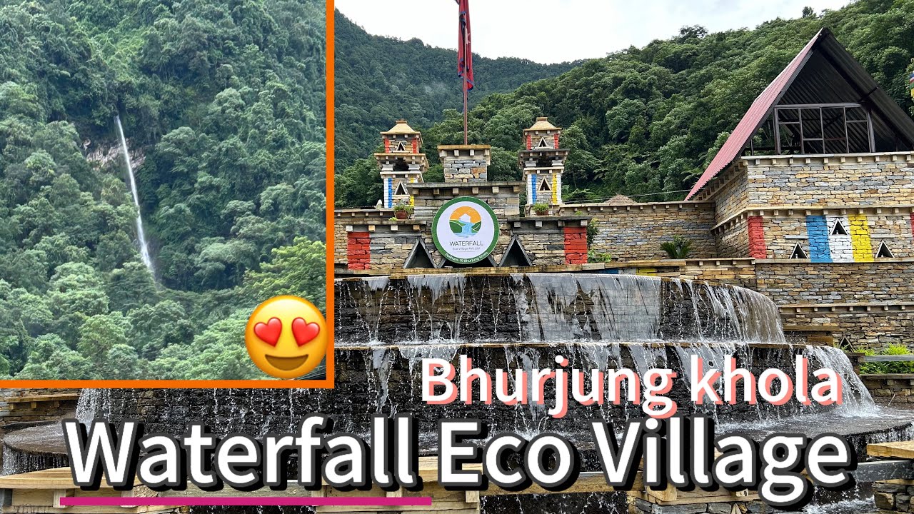 Way to Waterfall Eco Village Bhurjungkhola || Best place to visit near pokhara | Aashish Gurung Vlog