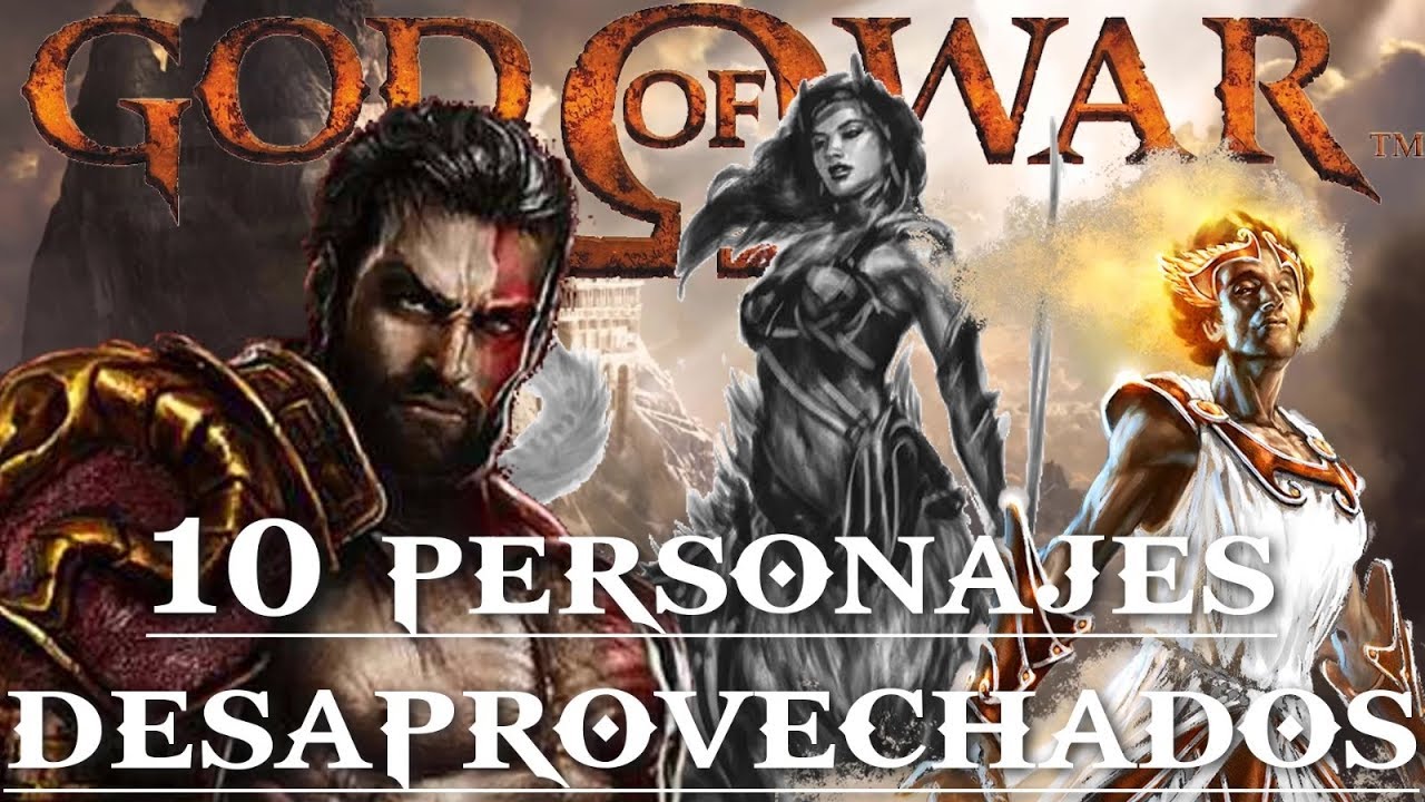 God of War || Los 10 personajes PEOR aprovechados