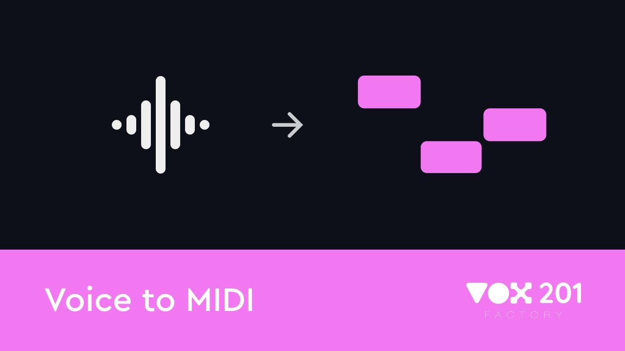 VOX Factory Tips: How to Change Voices to MIDI