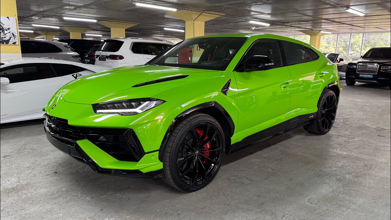 Обзор Lamborghini Urus S 2024г, цена 37.500.000 рублей.