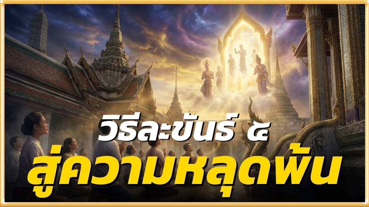 วิธีละขันธ์ ๕ สู่ความหลุดพ้น l ปริศนาธรรม