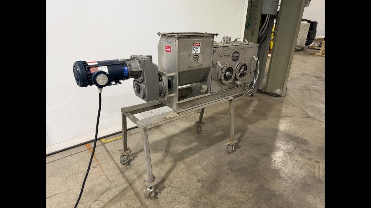Vincent CP-4-VT Vapor-Tight Screw Press - Stock # 54276001