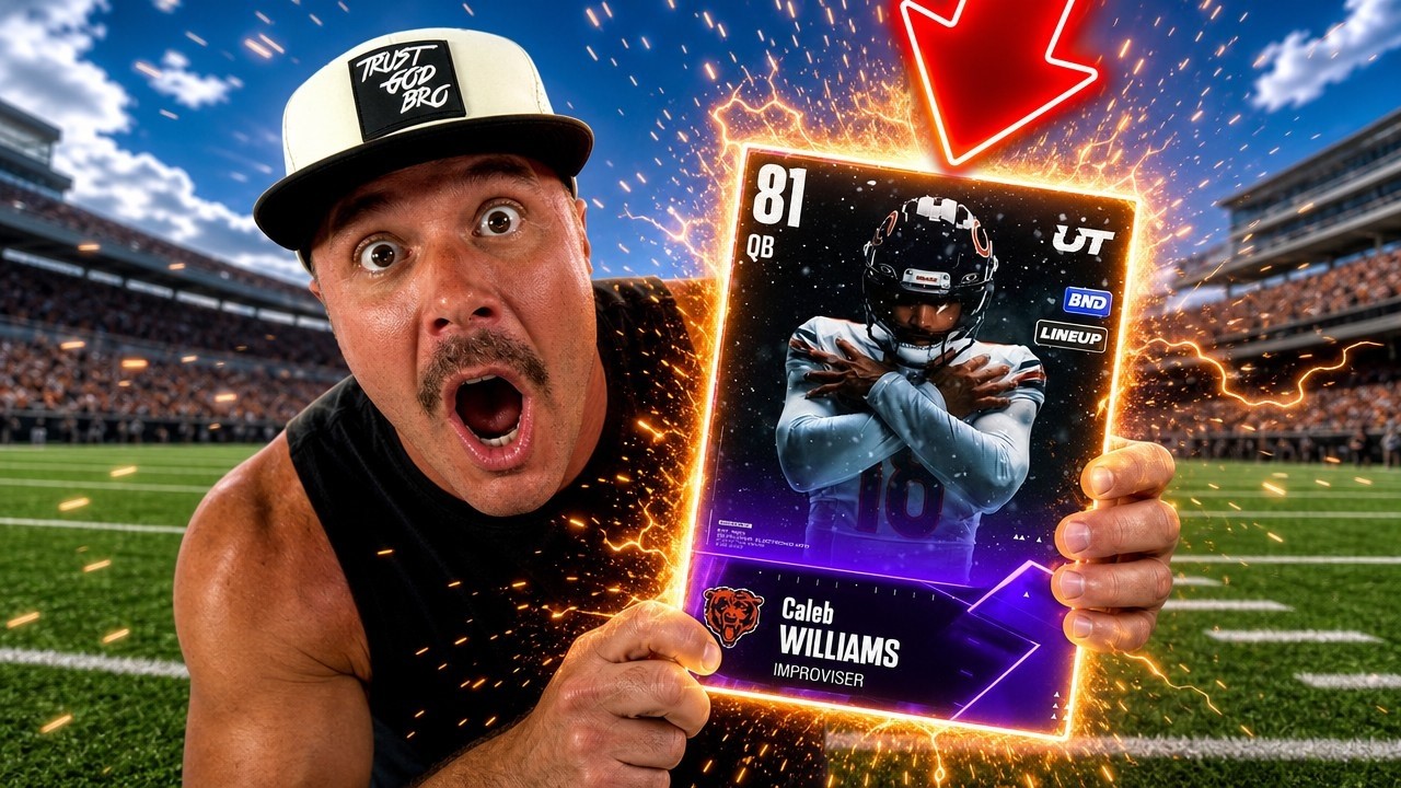 Free Caleb Wiliams Is Unstoppable In Madden 27!