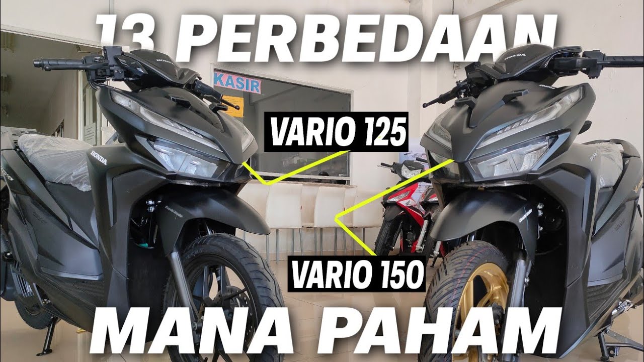 PERBEDAAN VARIO 125 TERBARU 2021 VS VARIO 150 2021 JARANG YANG FAHAM INI