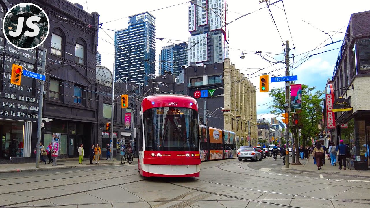 Queens Park Station to the CN Tower | Downtown Toronto Walk