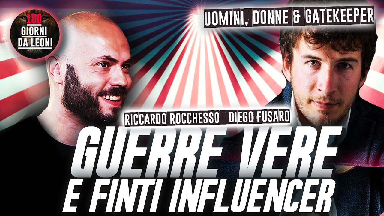 GUERRE VERE & FINTI INFLUENCER / Diego Fusaro, Riccardo Rocchesso