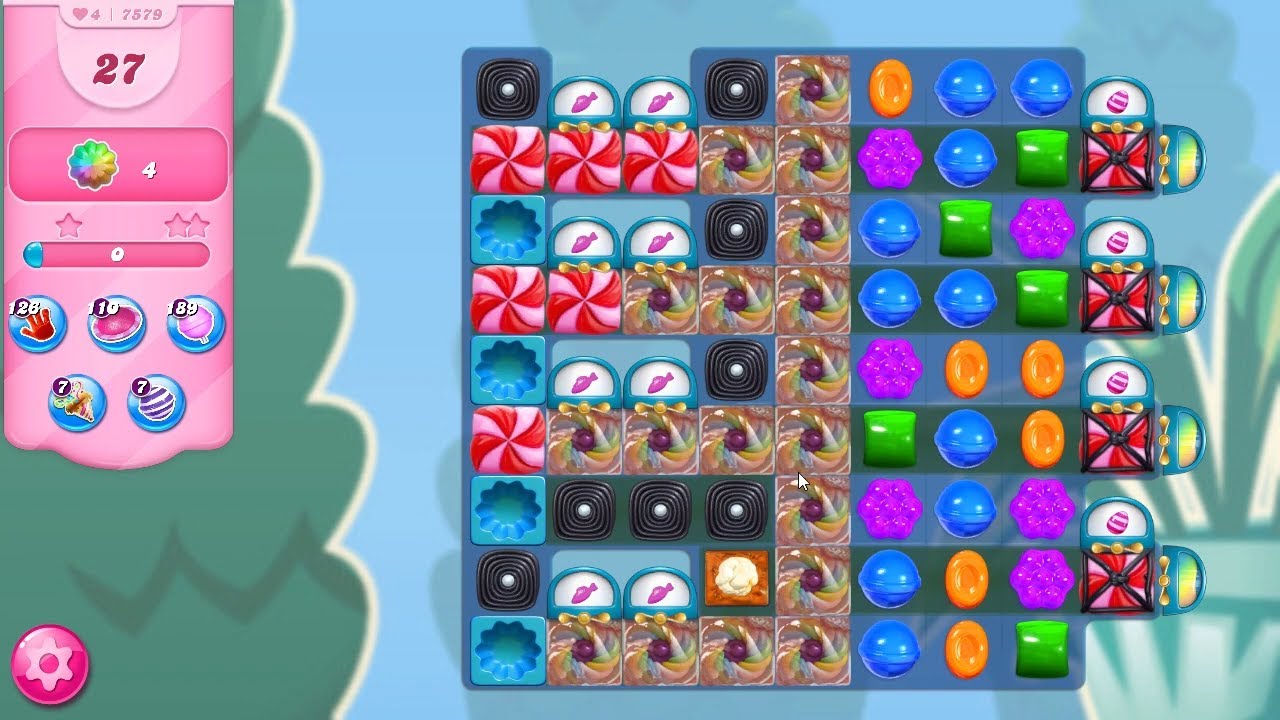 Candy Crush Saga LEVEL 7579 NO BOOSTERS