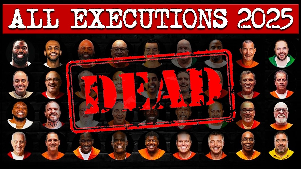 All Prisoners EXECUTED in 2025 | Last Meals, Words & Crimes | Death Row US | Full Year