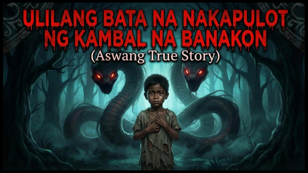 ULILANG BATA NA NAKAPULOT NG KAMBAL NA BANAKON (Aswang True Story)