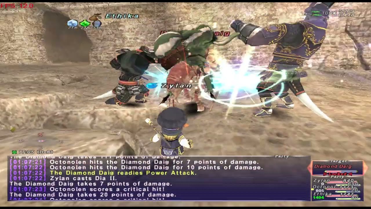 FFXI Eden Private Server Diamond Daig NM (Join Eden Today!)