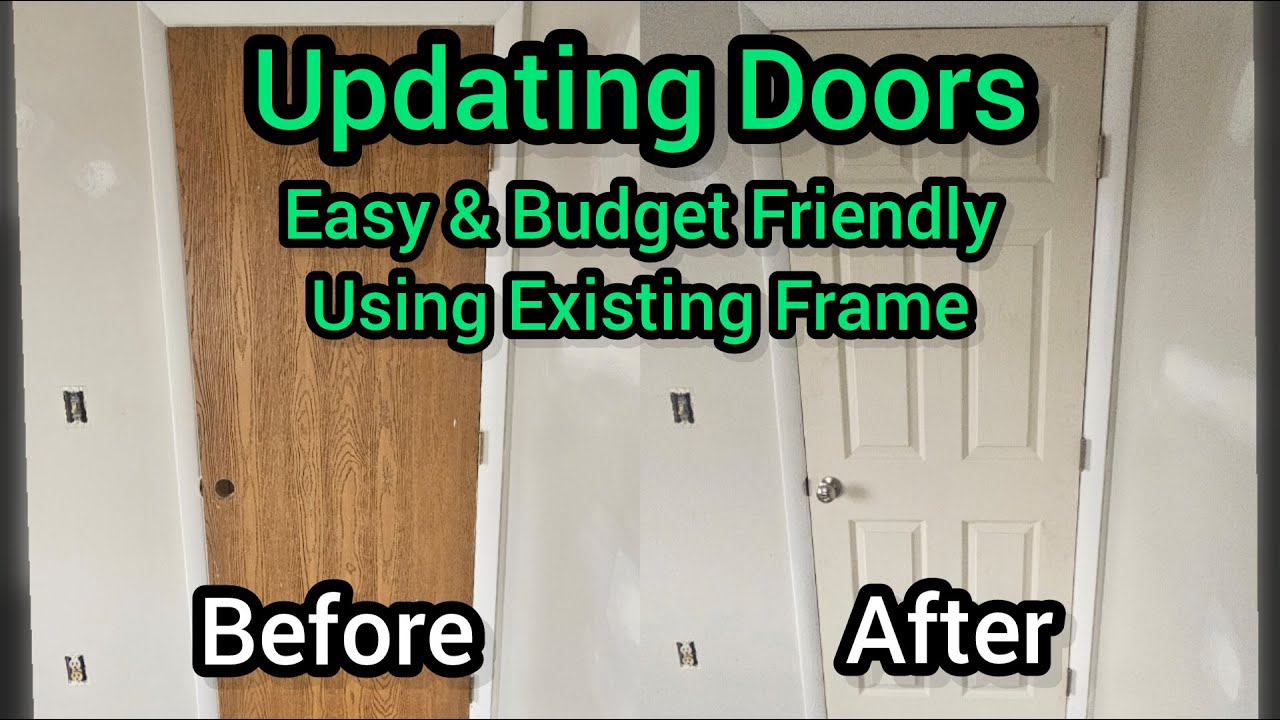 Replace Interior Door with a Slab for 1/2 the Price of a Pre-Hung Door
