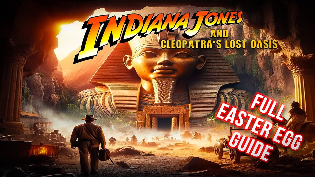Indiana Jones + Cleopatra's Lost Oasis | Easter Egg Guide | Black Ops 3