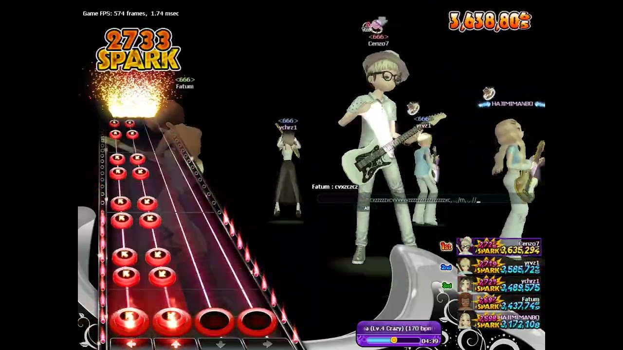 The Fiery Concert - Green Day - Jesus Of Suburbia ( Lv 4 Crazy ) with FlameOut
