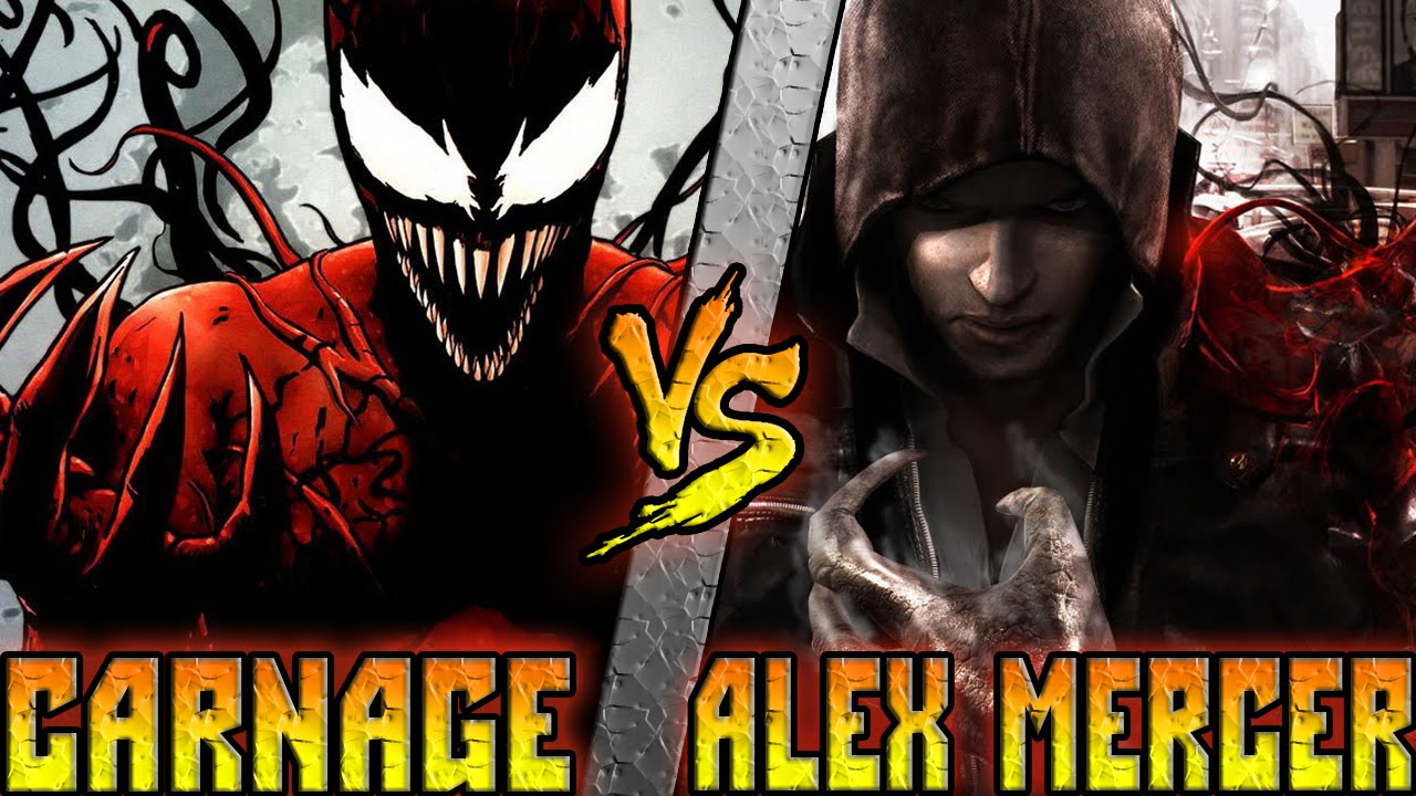 Карнаж (Marvel) vs Алекс Мерсер (Prototype) - Кто кого? [bezdarno]