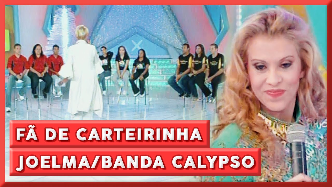 JOELMA / BANDA CALYPSO NA TV XUXA - FÃ DE CARTEIRINHA (GRITAR DE AMOR) 2008 • Baú Calypso