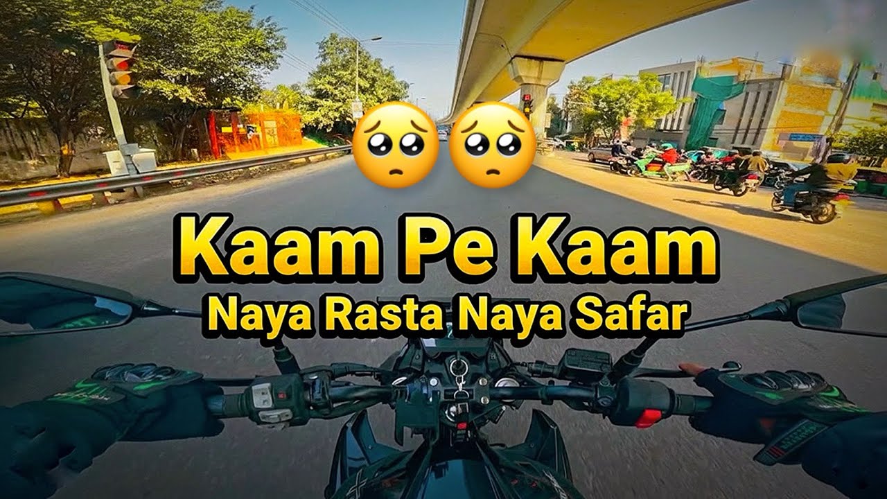 Kaam Pe Kaam 🥺 || Naya Rasta Naya Safar 🥰 Hero Xtreme 125r || Moto Vlog 2026