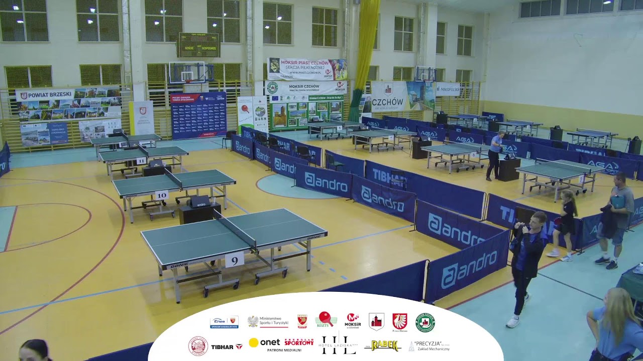 [ KAMERA 1 ] I GRAND PRIX POLSKI ŻAKÓW w Tenisie Stołowym 27-29.09.2024 - KAMERA 1 SOBOTA