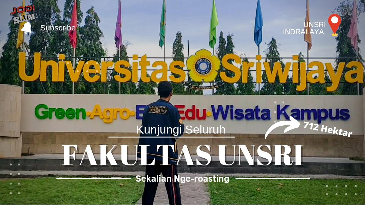 Campus Tour || Mengunjungi Seluruh Fakultas di UNSRI Indralaya, Ini kampus nya luas Tapi.....