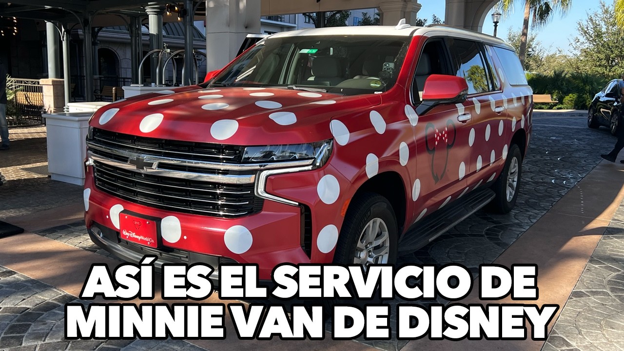 Así es el servicio de Minnie Van de Disney World