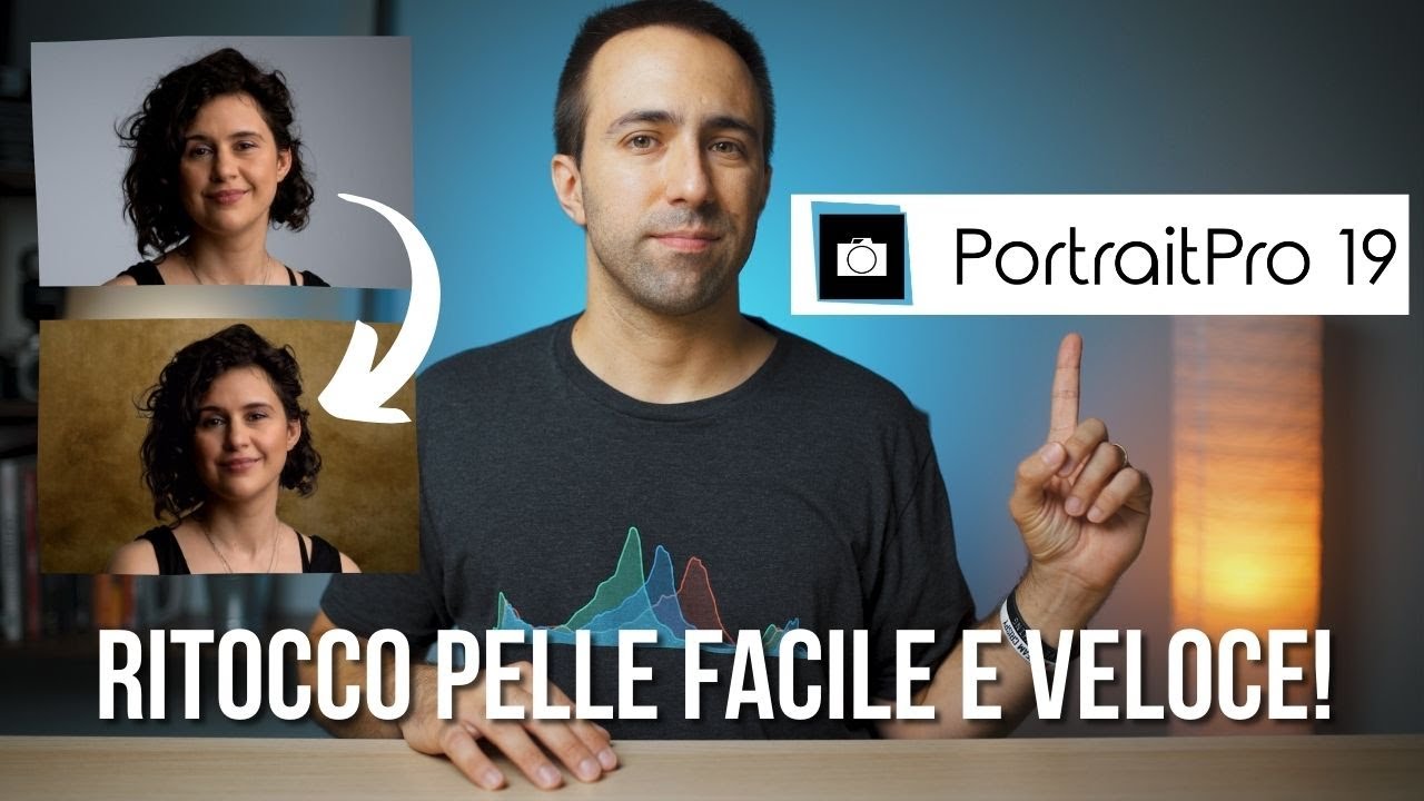 PortraitPro 19 Studio: POST PRODUZIONE per i RITRATTI e RITOCCO PELLE da PROFESSIONISTA in un click!