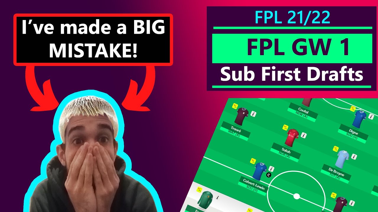 FPL FIRST DRAFT: 14th IN THE WORLD sent me his FIRST DRAFT!