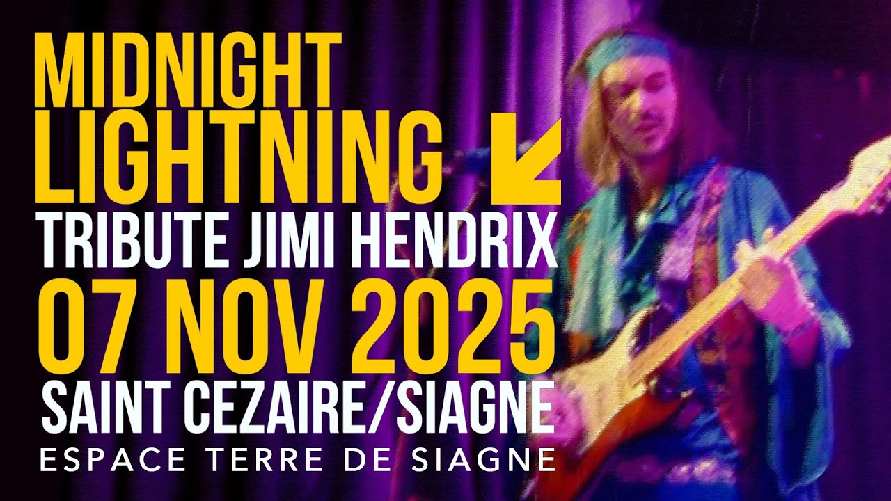 MIDNIGHT LIGHTNIN’ ! La réincarnation de JIMI HENDRIX ?