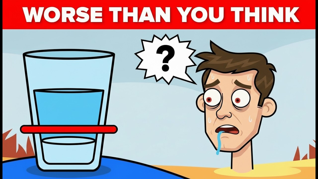 What Would Happen If You Stopped Drinking Water? (Hour by Hour Breakdown)
