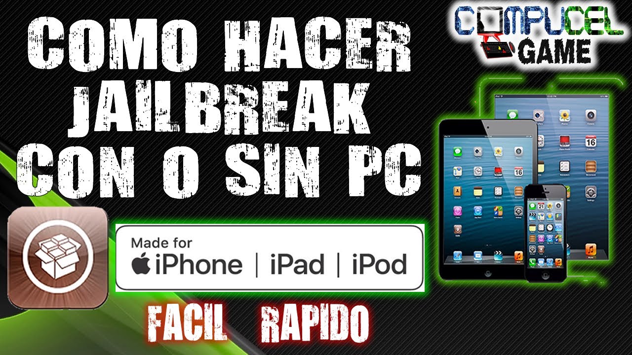 COMO HACER JAILBREAK IPAD IPHONE SIN PC O CON PC / SOLUCION CYDIA NO ABRE