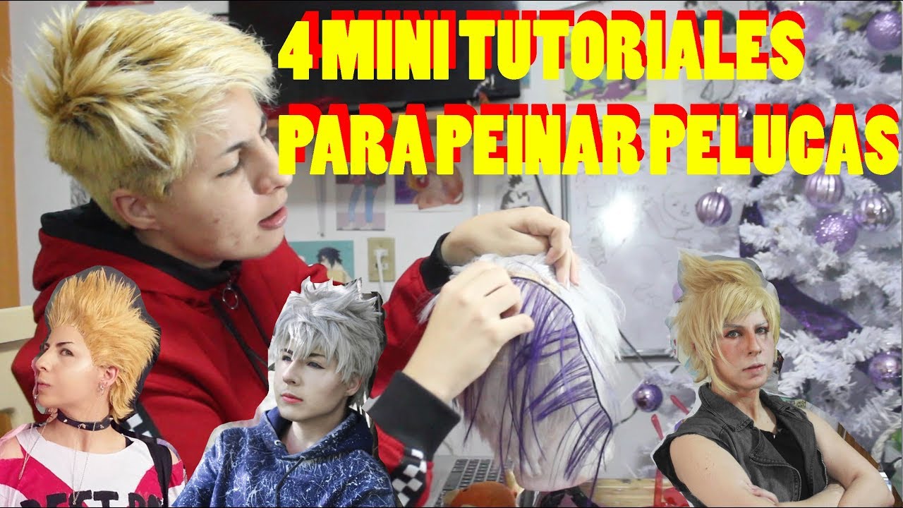 4  TUTORIALES PARA ESTILIZAR PELUCAS