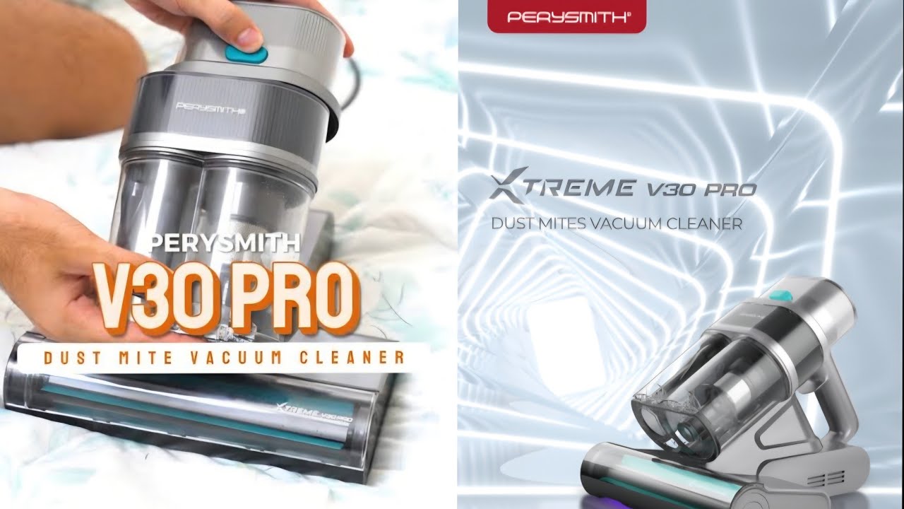Распаковка/обзор ручного пылесоса PerySmith Xtreme V30 Pro для борьбы с пылевыми клещами от FE.