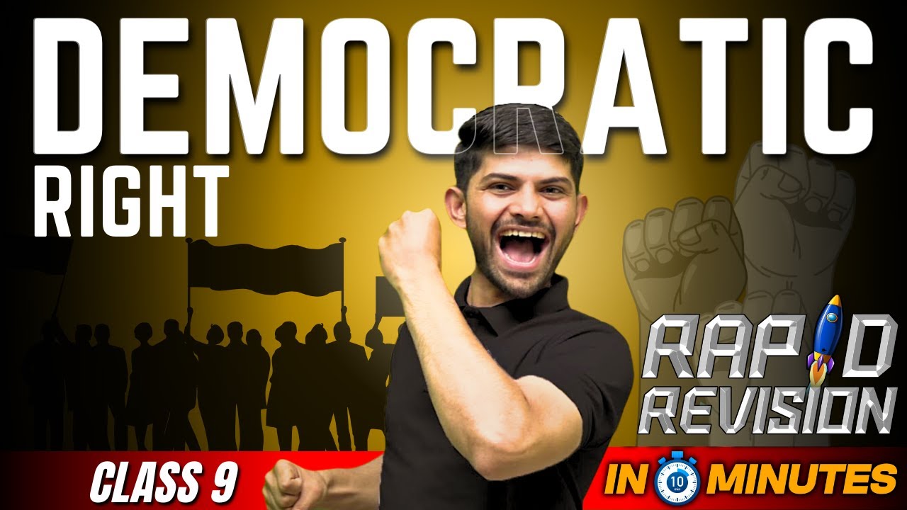 Democratic Rights | 10 Minutes Rapid Revision | Class 9 SST