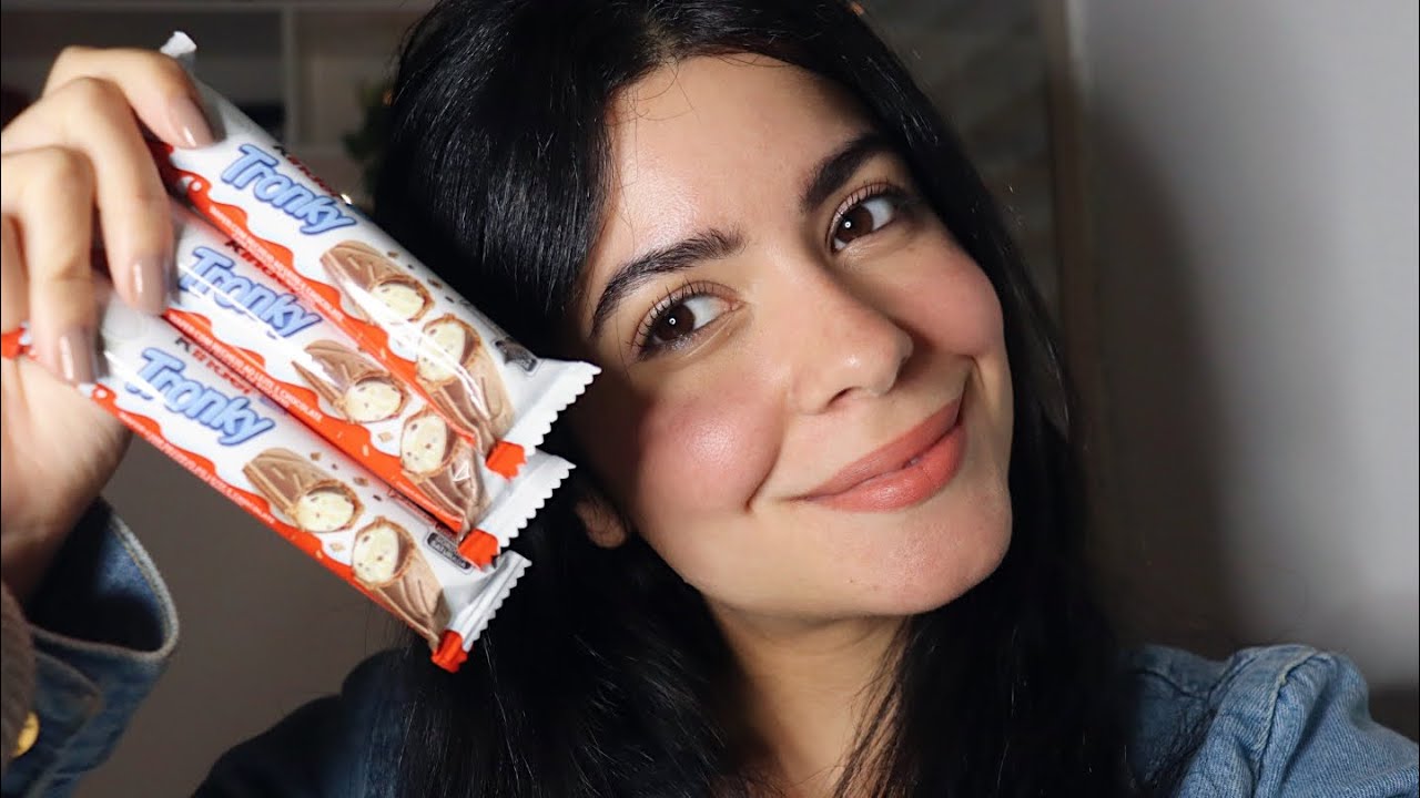 ASMR COMENDO CHOCOLATE KINDER BUENO