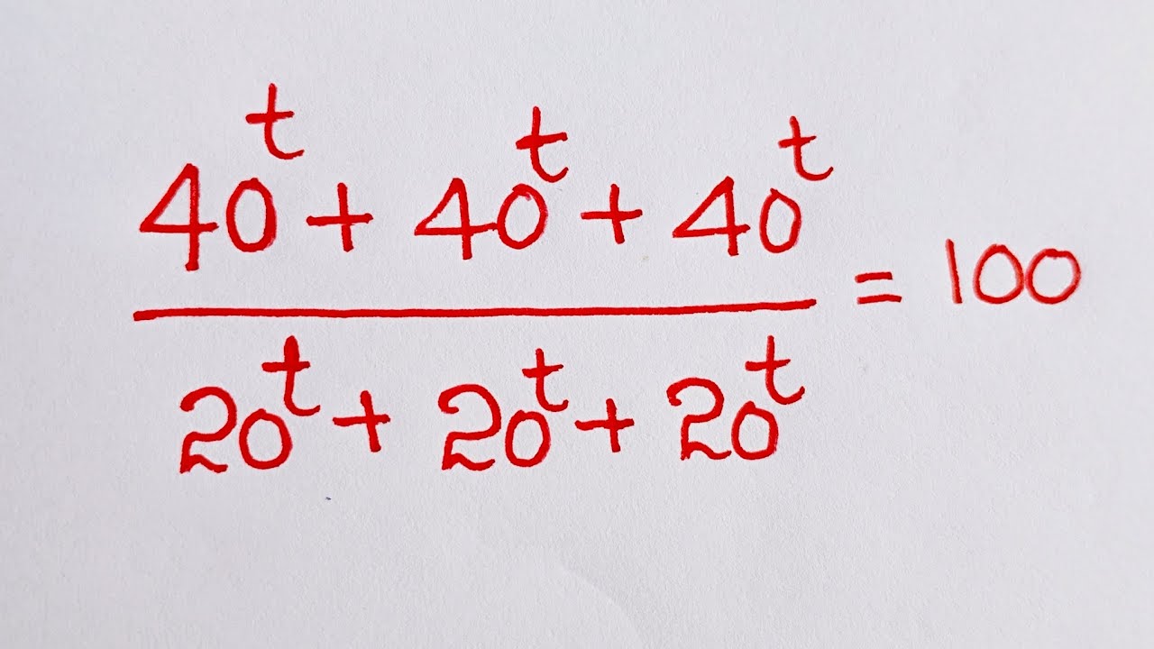 Only Smart Students Can Solve This Exponent Puzzle?|Solve This Exponential Equation in Seconds?