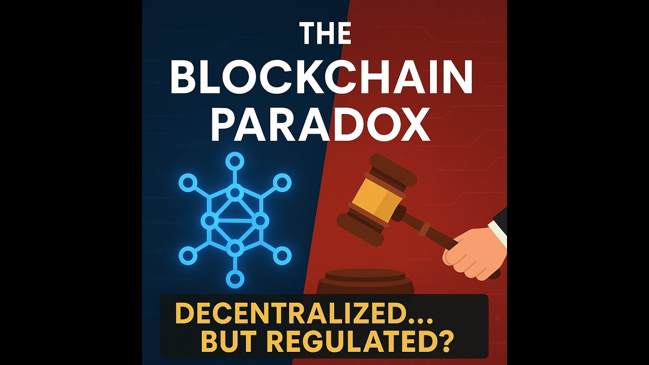 The Blockchain Paradox: Why Decentralization Needs Regulation