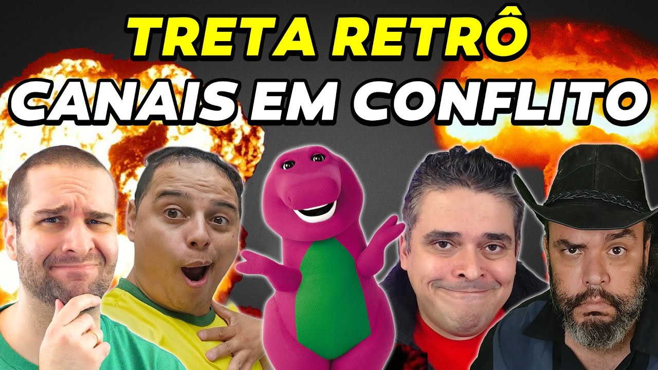 A GUERRA EXPLODIU: Retro Quest, Ucolecionador, Maddrugamers, Velberan e Barney em Conflito!