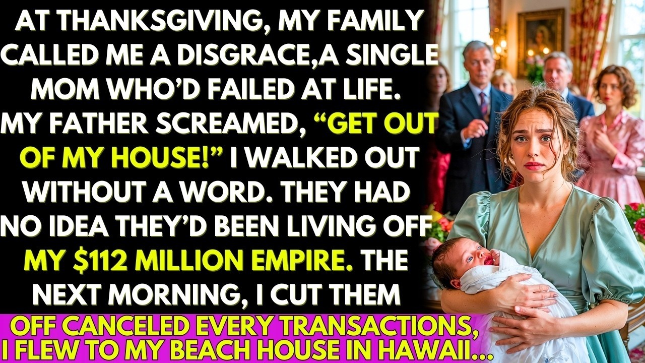 Parents Kicked Me Out of the Thanksgiving Party! Now They're Homeless Without My $112 Million Empire