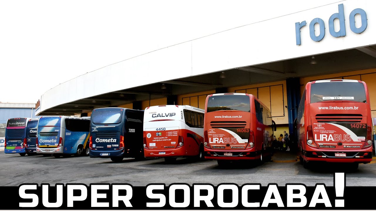 UMA RODOVIÁRIA BEM DIFERENTE?? SUPER MOVIMENTO DE ÔNIBUS NA CIDADE DE SOROCABA