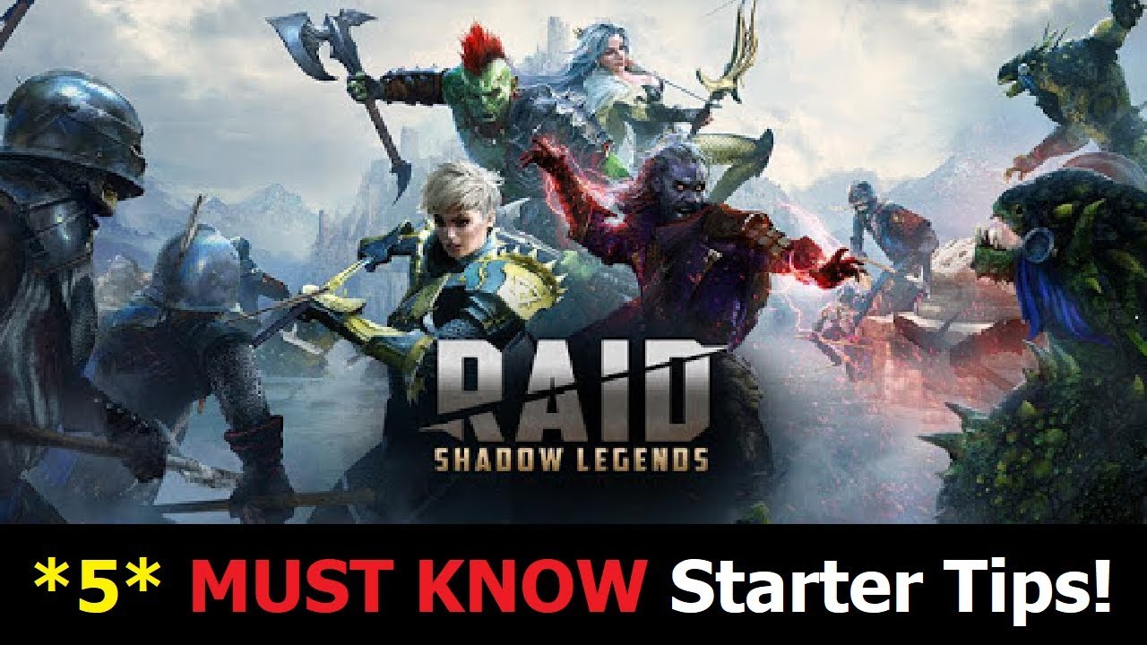 *5* MUST KNOW Starter Tips for ~RAID: Shadow Legends~ (Not Sponsored, I Like This Game!)