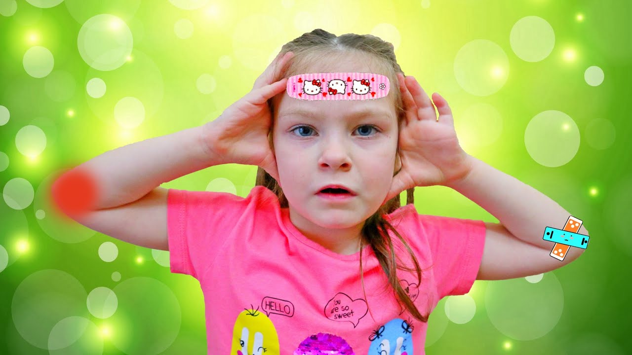 The Boo Boo story song Nursery Rhymes KybiBybi