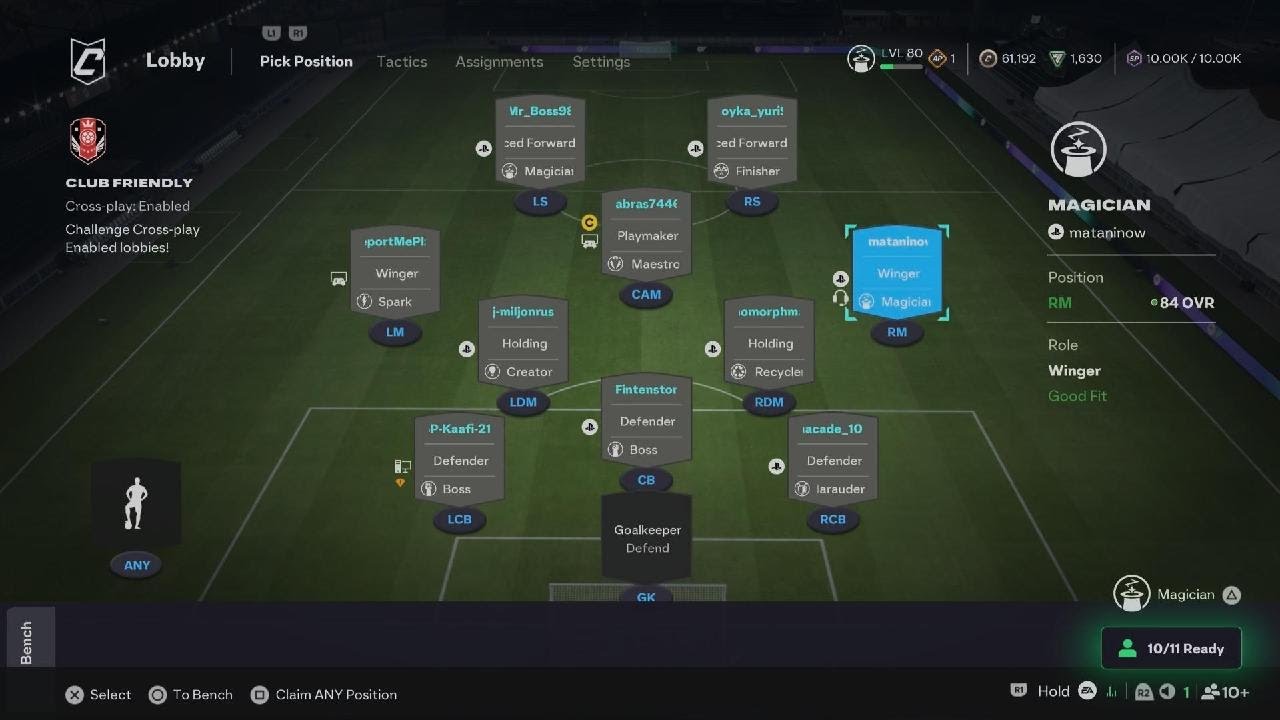 11 vs 11 competitive EA SPORTS FC 26